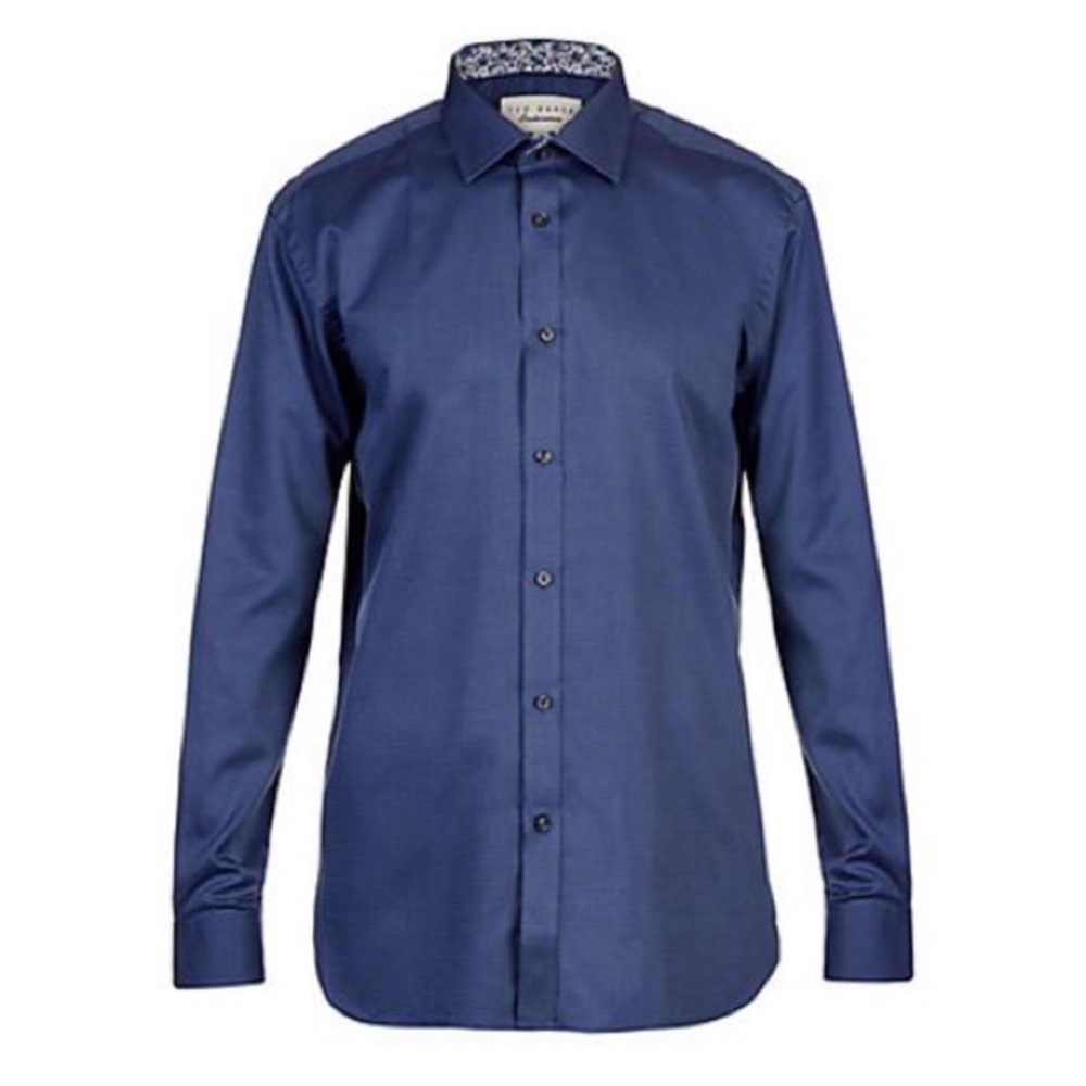 NWOT Dark Floral Ted Baker Endurance Men’s Shirt
